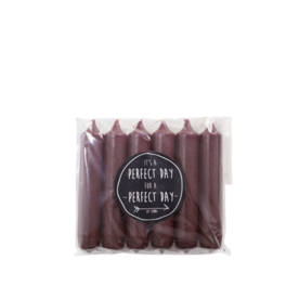 distelroos-Rustik-Lys-Cadeau-dinerkaars-aubergine