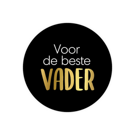 distelroos-Cadeausticker-Voor-de-beste-vader-set-van-3