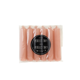 distelroos-Rustik-Lys-Cadeau-dinerkaars-rose