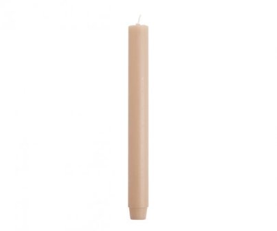 distelroos-Rustik-Lys-Dinerkaars-2,6x30-cm-Iced-apricot