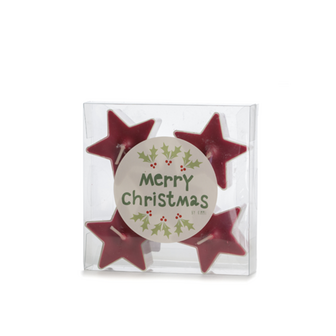 distelroos-Rustik-Lys-Waxines-ster-wine-red