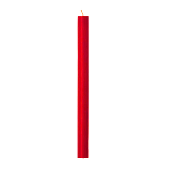 distelroos-Rustik-Lys-Dinerkaars-2,1x30-cm-rood