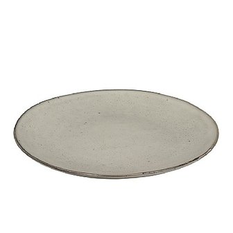 Broste Copenhagen - Dinner plate &#039;Nordic Sand&#039; Stoneware sand