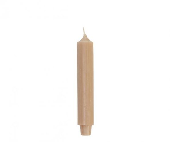 distelroos-Rustik-Lys-Dinerkaars-3,2x20-cm-Iced-apricot