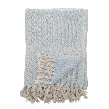 distelroos-Bloomingville-82062176-Plaid-Rodion-blauw