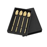 Broste Copenhagen - Tvis Titanium rose gold Long spoon - Sale