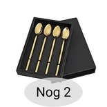 Broste Copenhagen - Tvis Titanium rose gold Long spoon - Sale