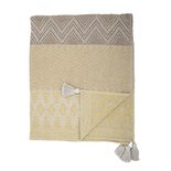Bloomingville - Plaid Natur / gelb 21