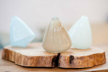 DutZ [collection] - Tumbling vase beige