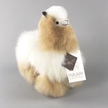 Inkari - Alpaka Stofftiere Elfenbein Blond S