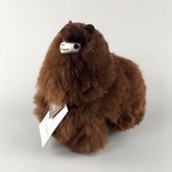 Inkari - Alpaka Stofftiere Schokolade S