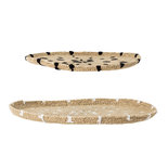 Bloomingville - Teller Seegras Natur set/2