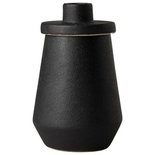 Gusta - Kerzenhalter / Vase schwarz