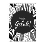 BDdesigns - Karte Veel geluk!