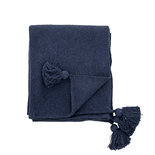 Bloomingville - Plaid Genet Blau