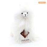 Inkari - Alpaca Stofftier Suri Elfenbein S