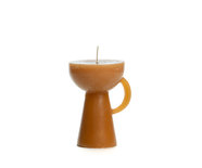 Rustik Lys - Kerze Sculpture Cup caramel
