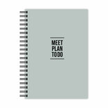 Studio Stationery - Meeting Notebook Meet Plan To Do