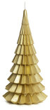 Rustik Lys - Outdoor Weihnachtsbaum Kerze Gold