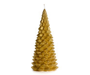 Rustik Lys - Weihnachtsbaum Kerze Gold L