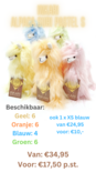 Inkari - Alpaca Stofftier Suri pastel peach S Super Sale