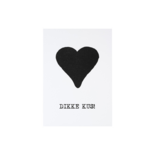 Mijn Stijl - Karte Hart dikke kus