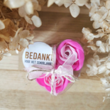 DistelRoos - Seifenblumen Cotton candy, 3er Set