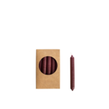 Rustik Lys - Kleine Kerzen Aubergine S