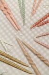 Rustik Lys - Kerze Swirl Dusty green