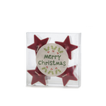 Rustik Lys - Waxines Stern wine red