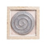 PTMD - Jewel panel wood circle cream square