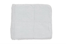 MrsBloom - Quilted throw Charlotte light blue