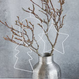House Doctor - Ornament White Wire s/3