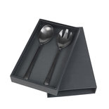 Broste Copenhagen - Hune Black Salad serving set