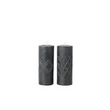Broste Copenhagen - Kerze Crystal Smoked Pearl s/2