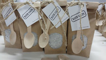 (Op) de Maalzolder - Paperbag Badesalz grau