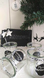 (Op) de Maalzolder - Laterne Merry Christmas schwarz