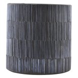 House Doctor - Teelicht Pipe Schwarz/grau