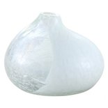 PTMD - Vase Talinn Weiß / transparant