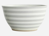 House Doctor - Bowl Stripe stone Super Sale