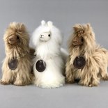 Inkari - Alpaca Stofftier Suri sahara Small