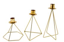 MrsBloom - Kerzenständer Thomas Antik gold