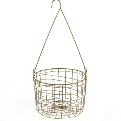 Countryfield - Hängender Korb Hewie Gold large