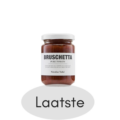 Nicolas Vahé - Bruschetta with pure tomato