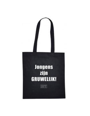Flessenwerk - Tasjeblieft Jongens zijn gruwelijk!