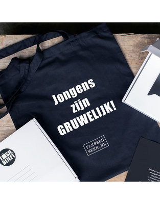 Flessenwerk - Tasjeblieft Jongens zijn gruwelijk!