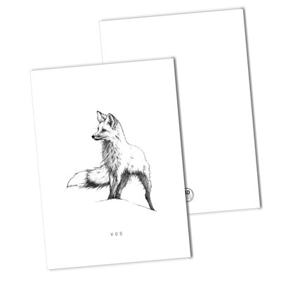BDdesigns - Karte Fuchs