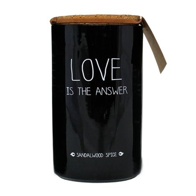 My flame - Sojakerze Love is the answer Sandelwood spice
