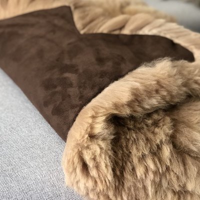 Inkari - Handgemacht Alpaka Teppich Reina Sandstone