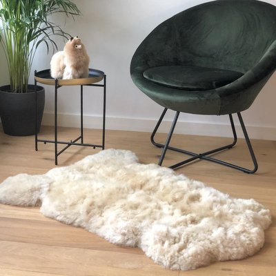 Inkari - Handgemacht Alpaka Teppich Reina Blond